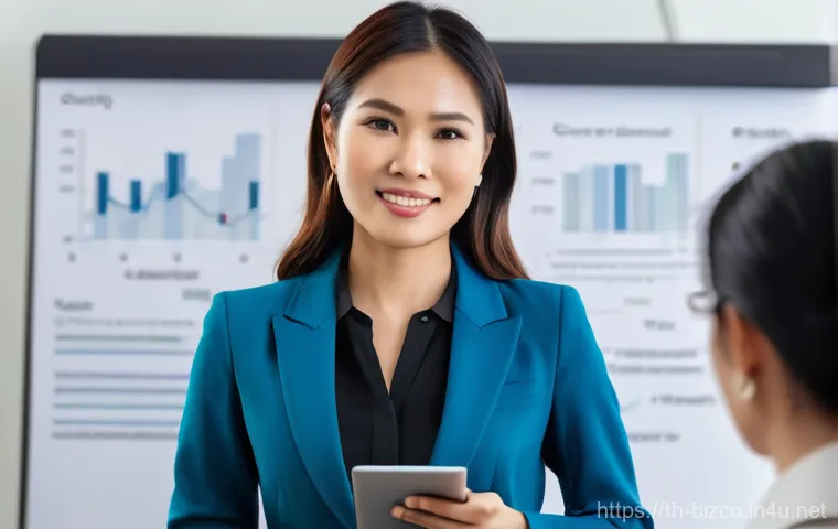 기업경영지도사 자격증과 취업 전략 - **Prompt 1: The Empowering Business Guide**
    A professional and approachable Thai female business...