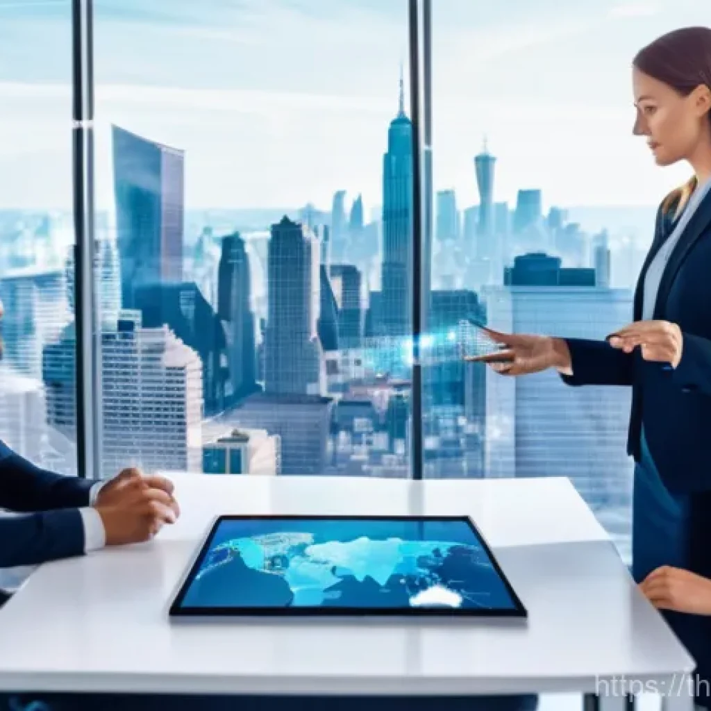 기업경영지도사와 기업 문화 개선 - **Prompt 1: Strategic Business Guidance in the Digital Age**
    A group of diverse professionals (m...