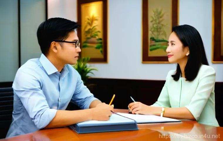 기업경영지도사 실기시험 성공 사례 - **Prompt:** A professional and diverse business consultant, dressed in smart business casual attire,...