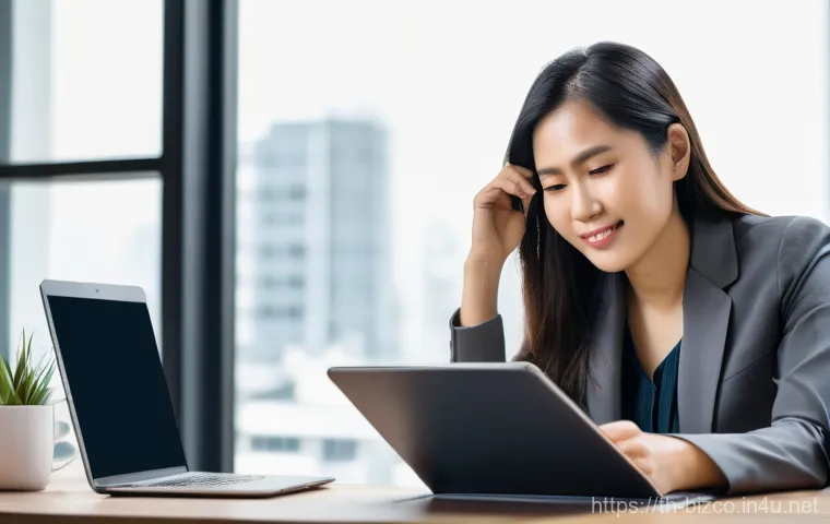 기업경영지도사와 재무 관리 실무 - **Prompt 1: Overwhelmed SME Owner Finds Guidance**
    A realistic, high-definition photograph of a ...